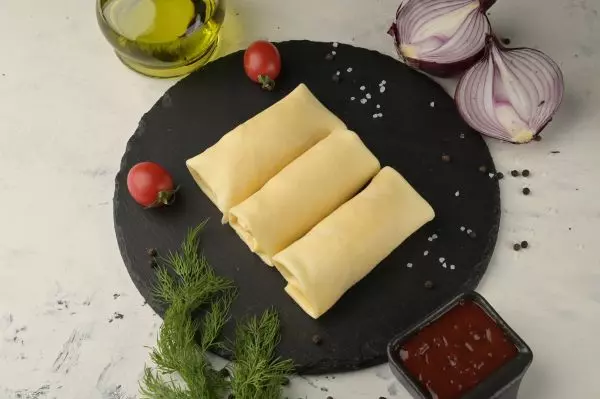 Млинці з М’ясом (свинина варена) 