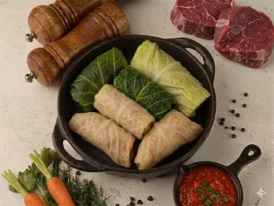 Голубці з М’ясом та Рисом