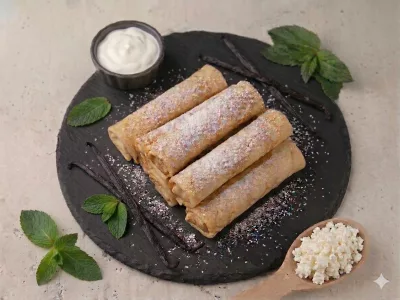 Млинці з Солодким сиром