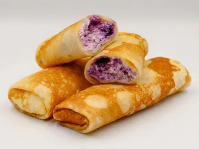 Млинці з Чорницею та Сиром